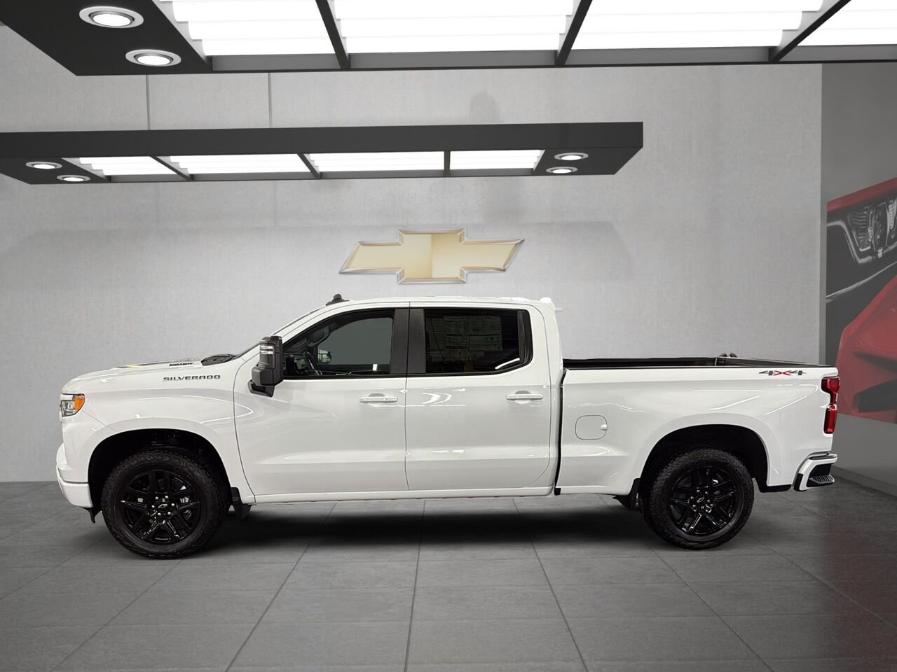 CHEVROLET Silverado 1500 RST 2026 BLANC SOMMET Saint-Hyacinthe - photo #4