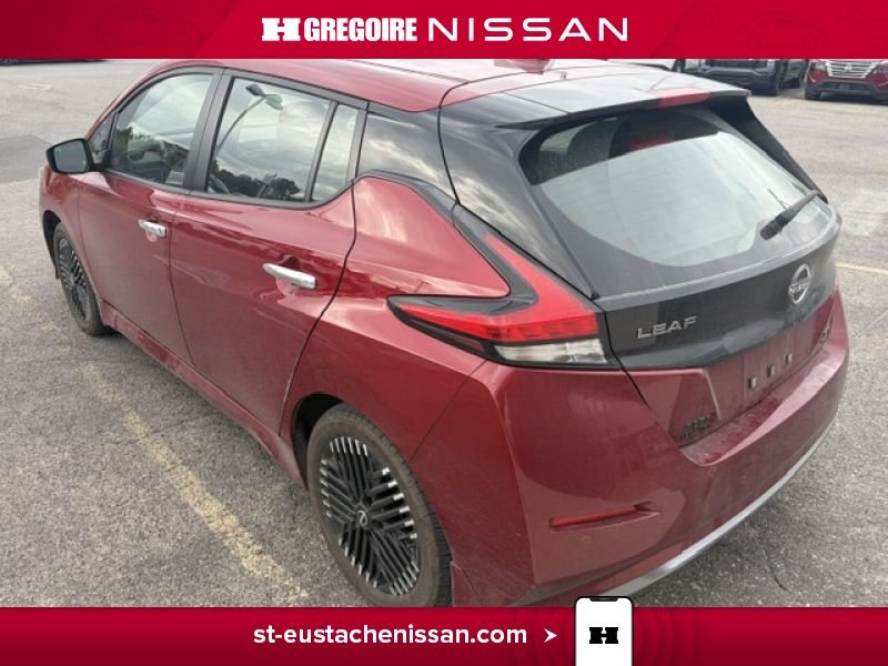 Nissan Leaf SR4811 | SV PLUS BATTERIE 62 KWH SIEGES CHAUFFANTS APPLE CA 2023 Rouge Laval - photo #8