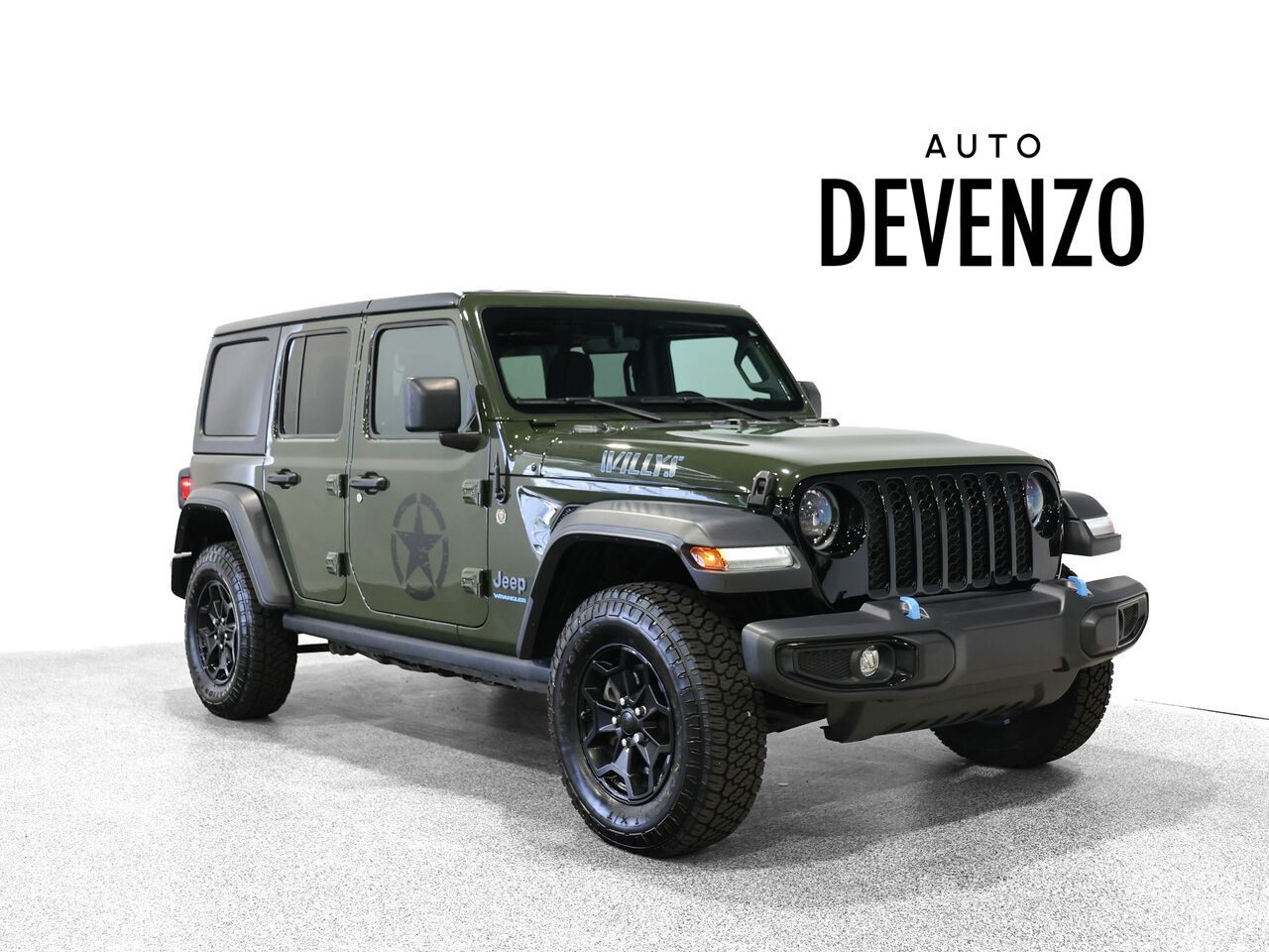 Green 2023 Jeep Wrangler 4xe SUV / Crossover Four-Wheel Drive Automatic