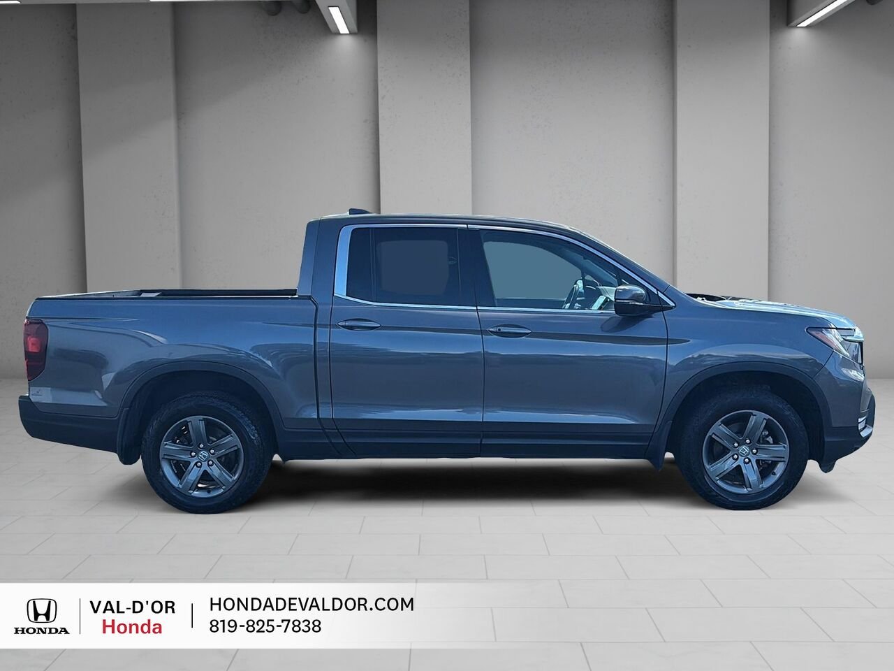 Honda Ridgeline Touring AWD TOUT ÉQUIPÉ 2023 Gris Val-d'Or - photo #4