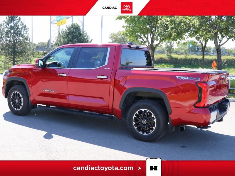 Toyota Tundra TR04348 | Limited AWD - CUIR - NAV - TOIT OUVRANT - MAGS 2024 Rouge Laval - photo #5