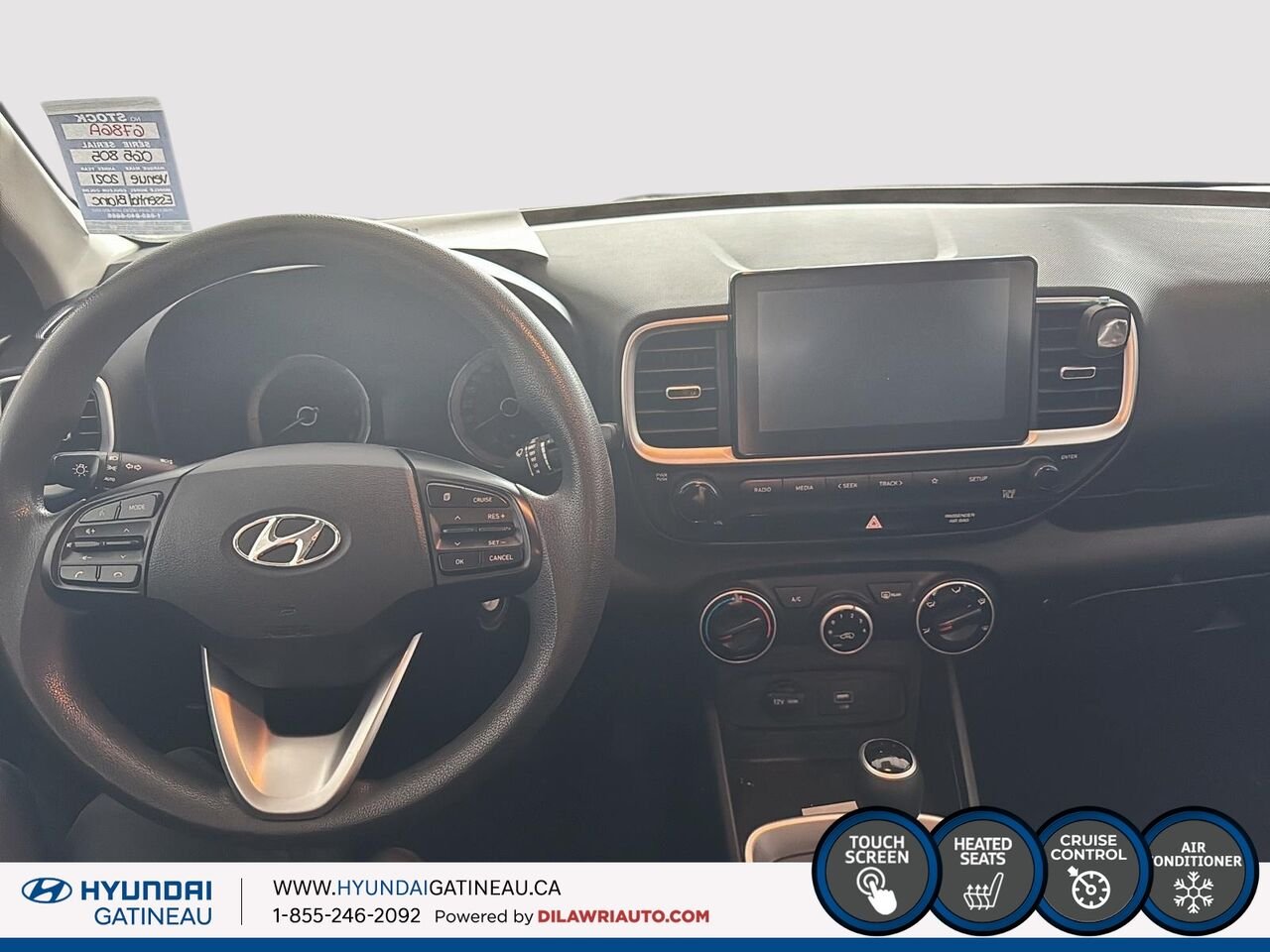 Hyundai Venue 2021 Blanc Gatineau - photo #7
