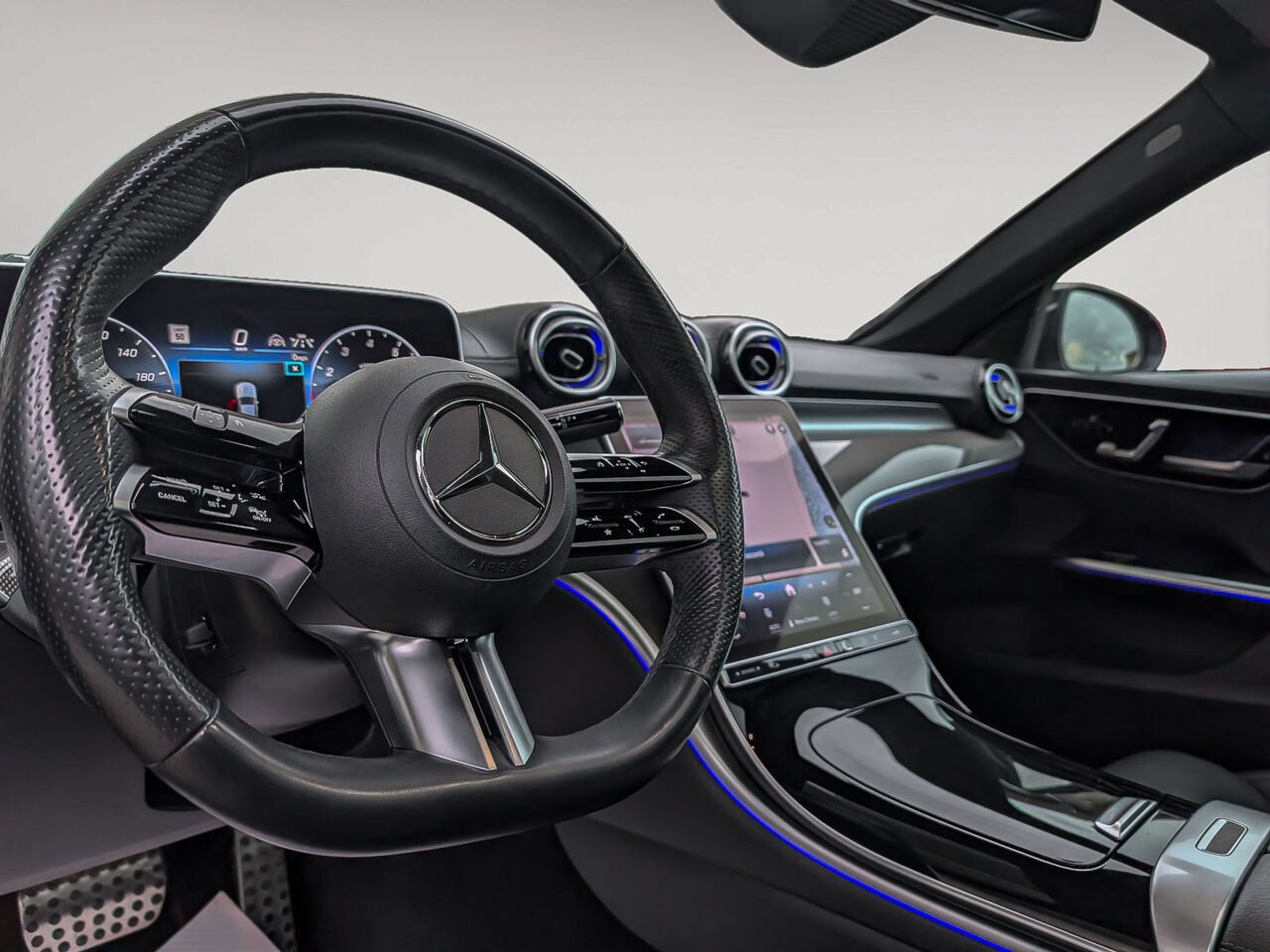 MERCEDES C 300 4Matic Amg Package Toit Pano 2023 Noir Sherbrooke - photo #7