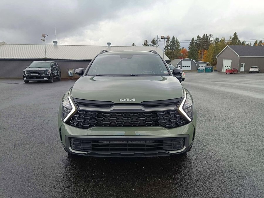 Kia Sportage X-LINE Traction Intégrale 2023 Vert