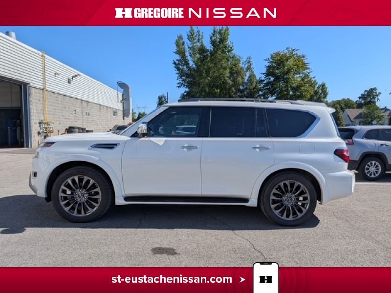2023 Nissan Armada White Laval - photo #7