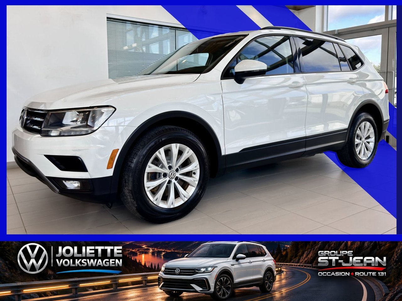 Volkswagen Tiguan 2018 Blanc Notre-Dame-des-Prairies - photo #0