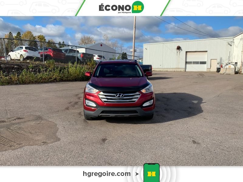 2016 Hyundai Santa Fe Red Laval - photo #1