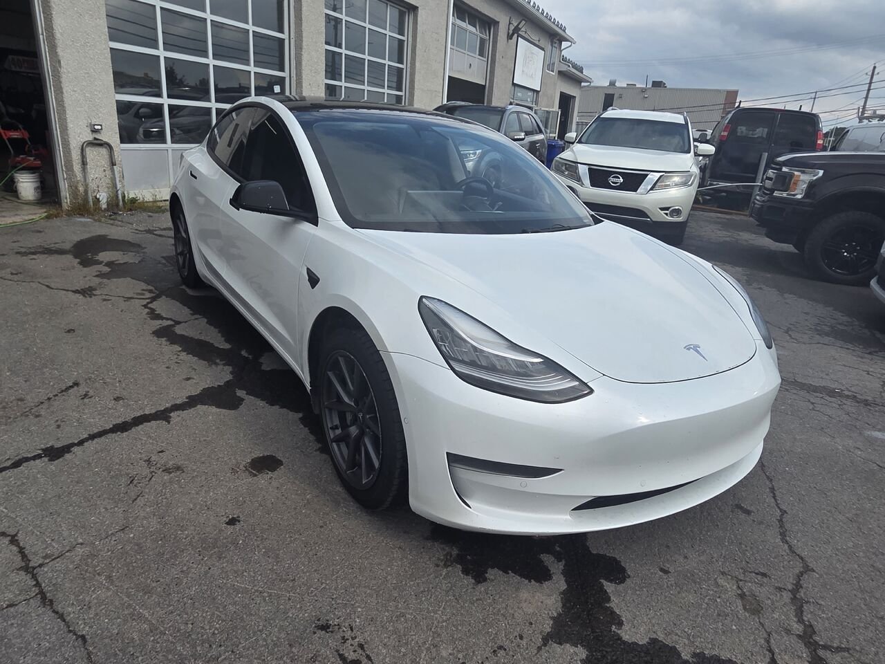 Tesla Model 3 2021 Blanc Longueuil, - photo #7