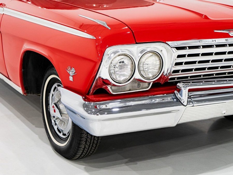 Chevrolet Impala 1962 1962 Rouge