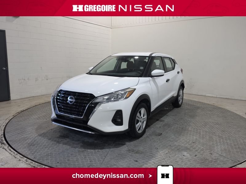 Nissan Kicks S * Caméra * Cruise * Bluetooth à partir 2.99% 2024 Blanc