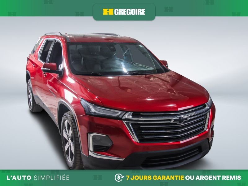 Chevrolet Traverse 727716A | LT True North AWD AUTO A/C CUIR TOIT MAGS CAM RECU 2022 Rouge Laval - photo #0