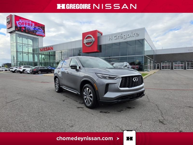 Infiniti QX60 CL7404 | PURE * AWD * Cuir * Toit * Volant Chauffants * Car 2024 Gris Laval - photo #0