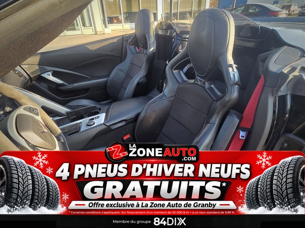 Chevrolet Corvette Grand Sport Convertible 2019 Noir Granby - photo #11