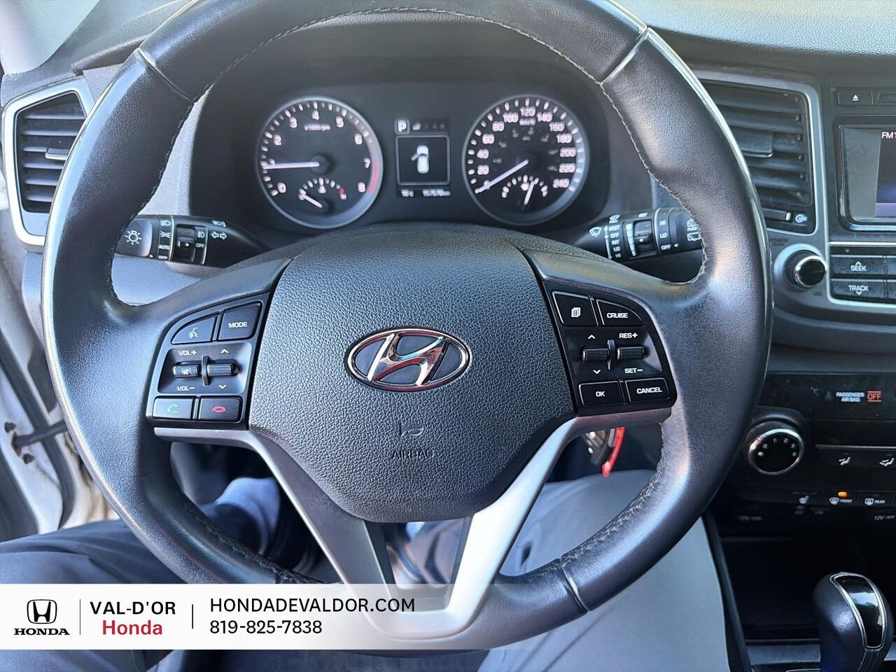 Hyundai Tucson Premium 2.0L 4 portes AWD 2016 Blanc Val-d'Or - photo #8
