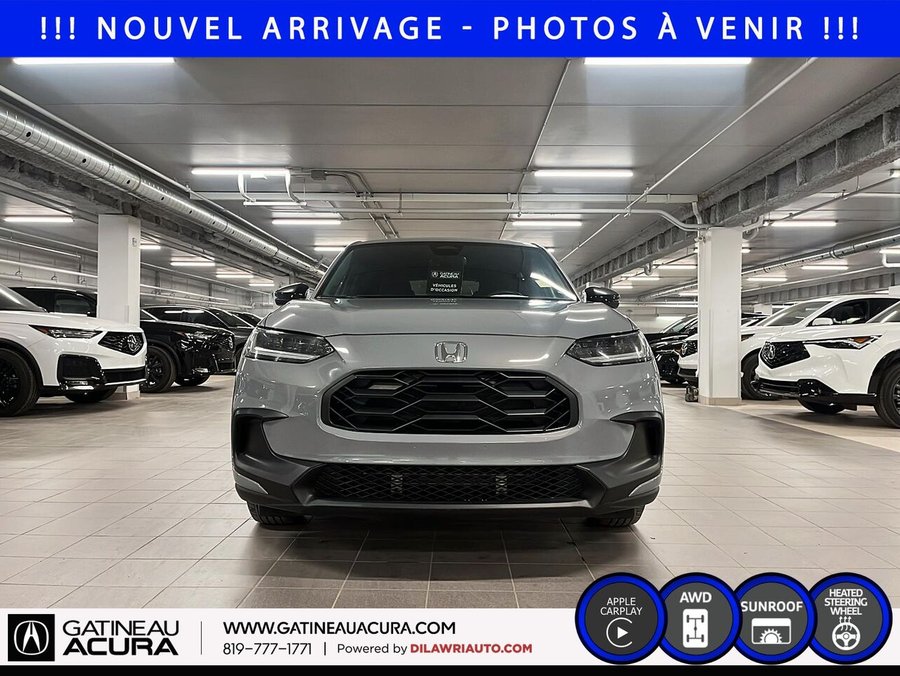 Honda HR-V *** UN PROPRIO + CLEAN CARFAX + BAS KILOMÉTRAGE*** 2024 Gris