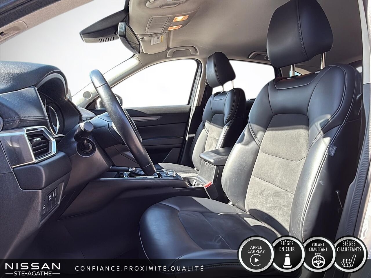Mazda CX-5 GS | AWD | SIMILICUIR | SIÈGES ET VOLANT CHAUFFANTS 2020 Blanc Saint-Jérôme - photo #7