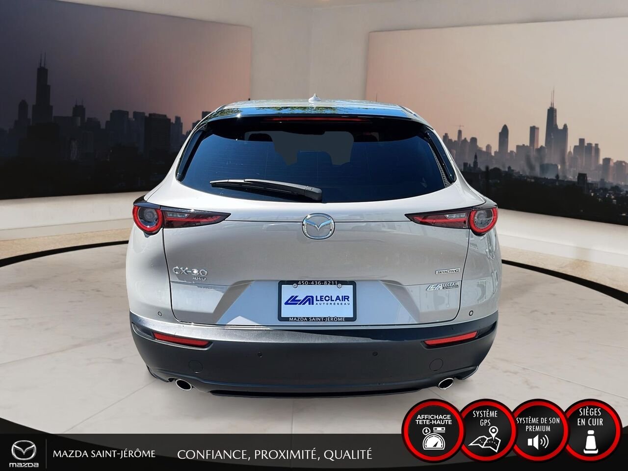 2024 Mazda CX-30 Grey Ste-Agathe des Monts - photo #6