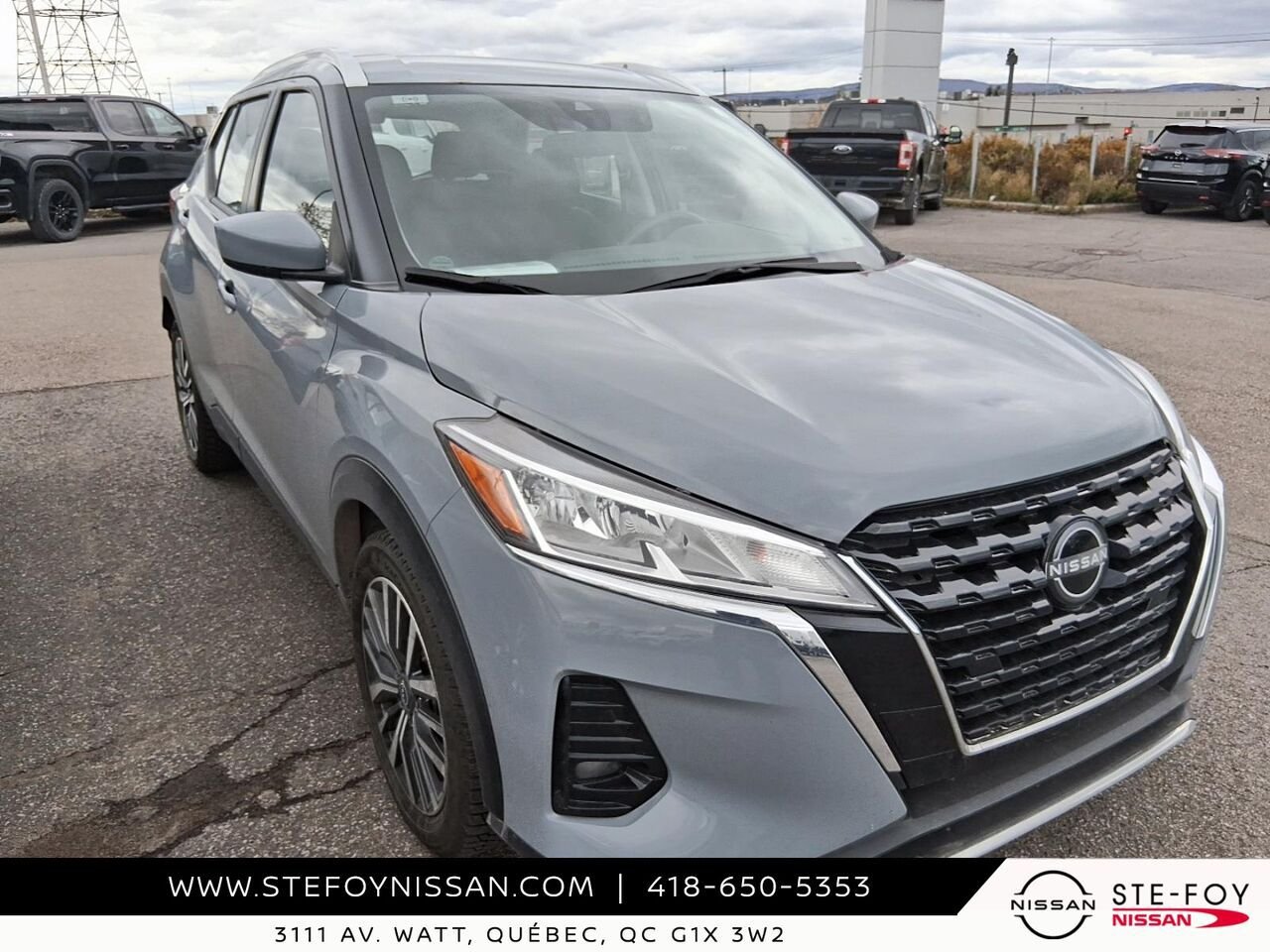 Nissan Kicks SV TA 2022 Gris Ste-Foy - photo #0