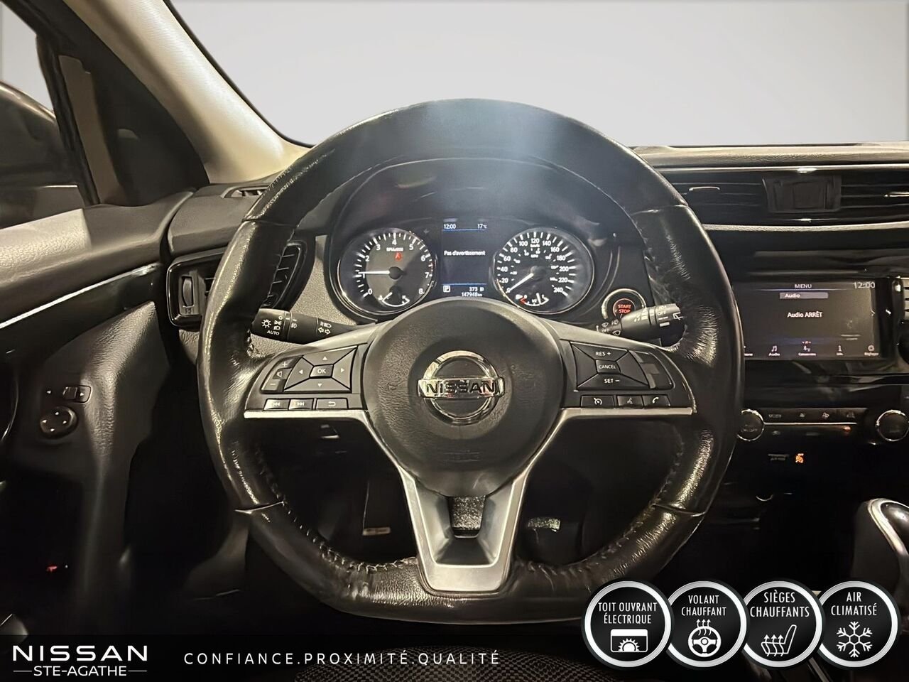 2019 Nissan Qashqai SV TI CVT Black Sainte-Agathe-des-Monts - photo #8