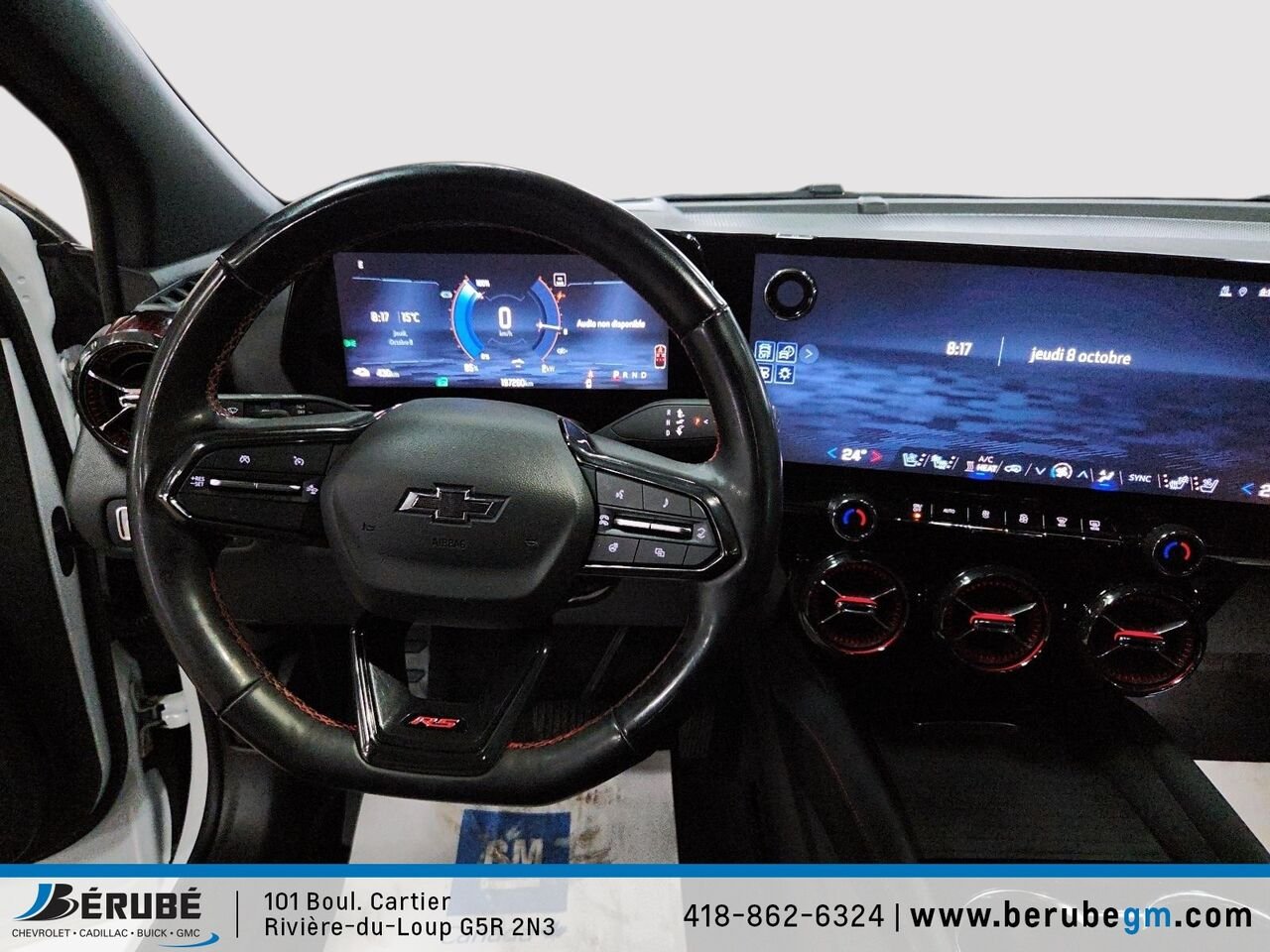 CHEVROLET BLAZER EV eAWD 2024 Blanc Rivière-du-Loup - photo #12