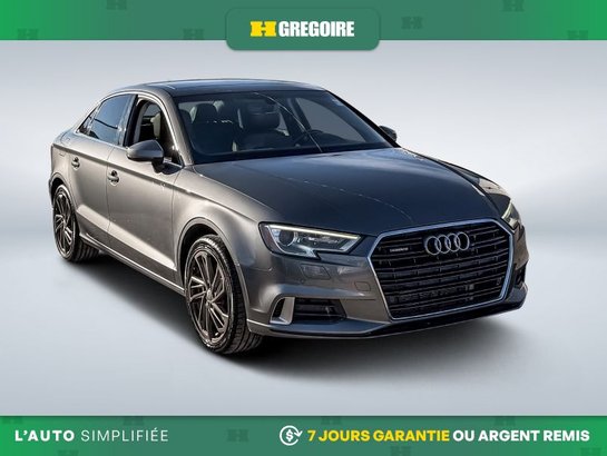 2019 Audi A3 Progressiv Grey