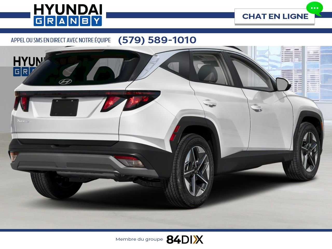 HYUNDAI Tucson 2025 Blanc cristal Granby - photo #1