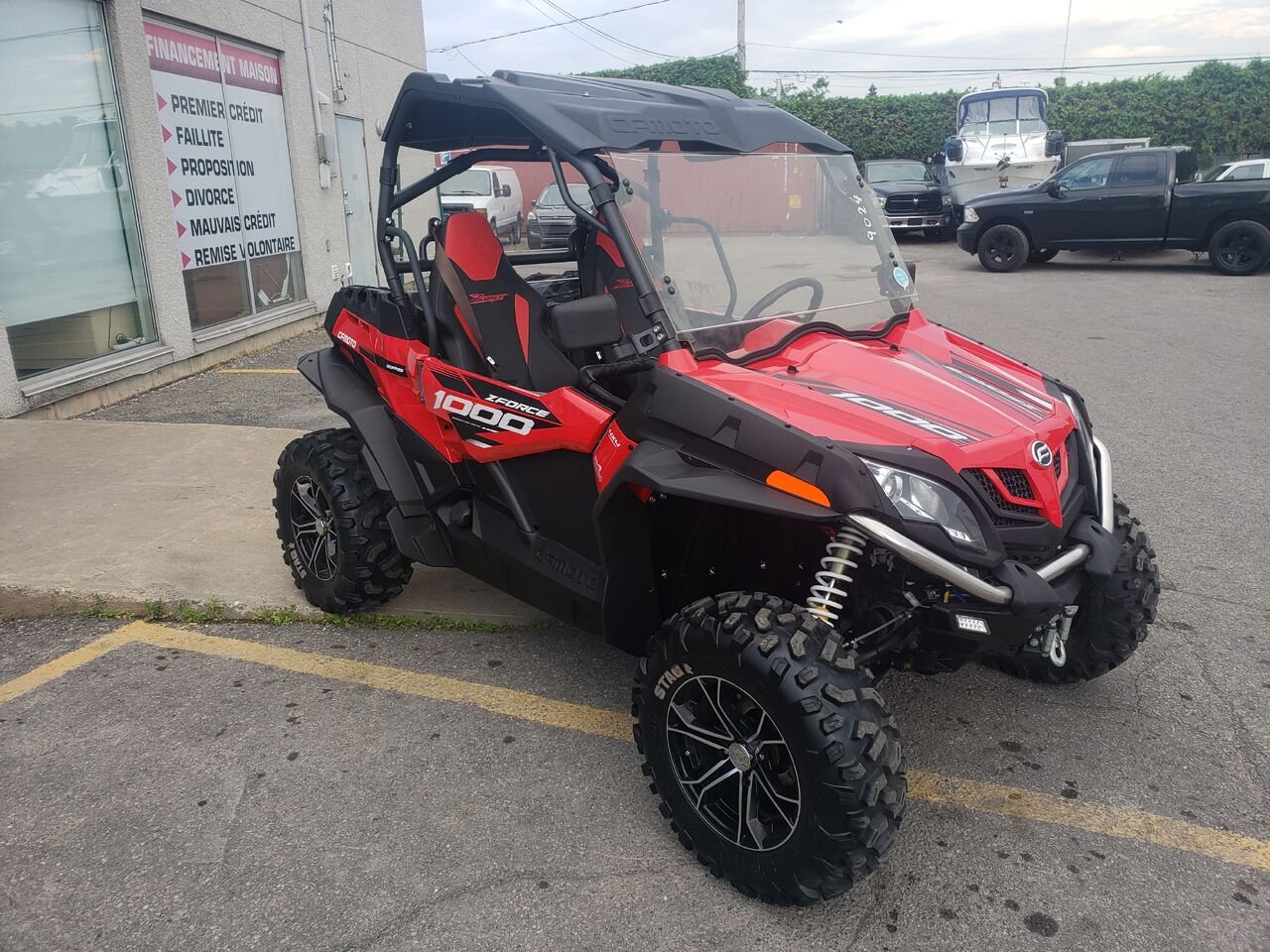 CF MOTO ZFORCE 950 2021 Gris Longueuil, - photo #4
