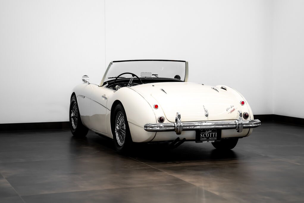 Austin Healey BN7 Mrk 1 1961 Blanc Montréal - photo #7