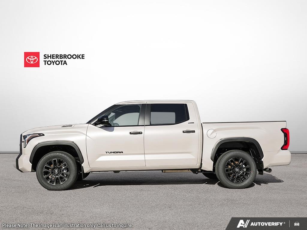 Toyota Tundra Platinum hybride CrewMax 4x4 2026 Frisson glacé nacré Sherbrooke - photo #4