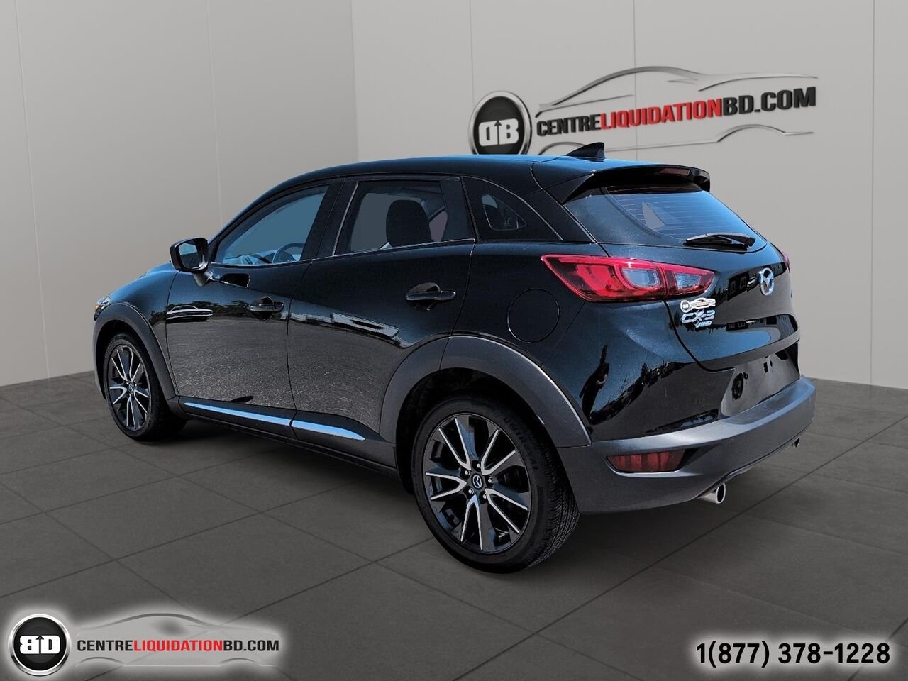Mazda CX-3 GT | BD0293 2017 Noir Granby - photo #7
