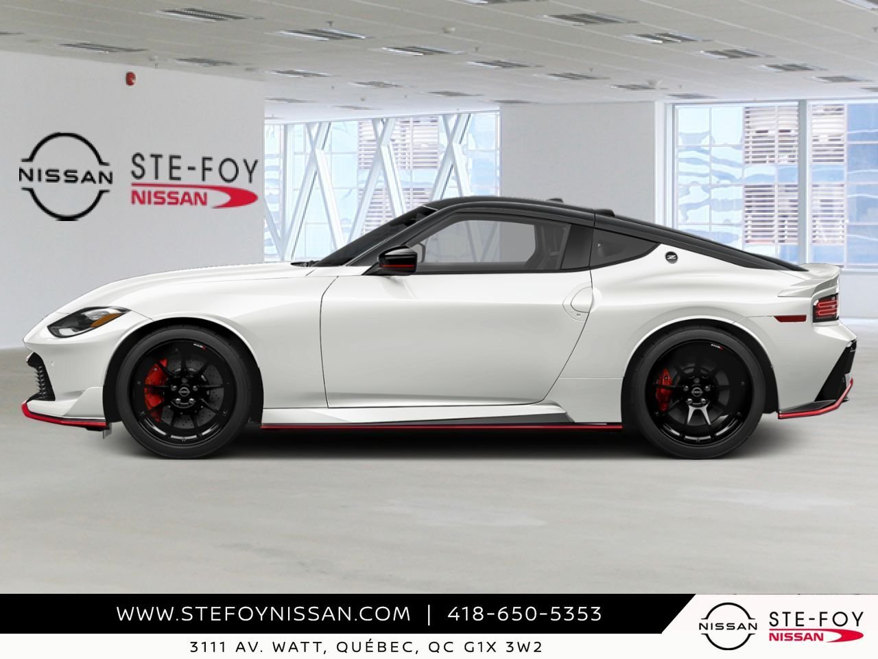 NISSAN Z 2027 Blanc nacré triple couche/Noir intense Ste-Foy - photo #1