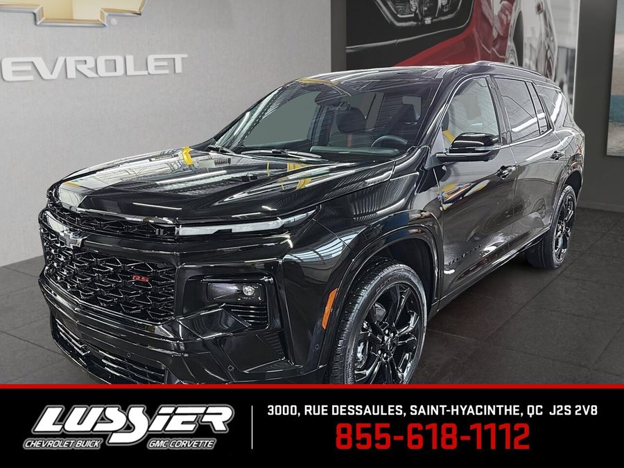 CHEVROLET Traverse RS 2027 NOIR MOSAIQUE METALLISE
