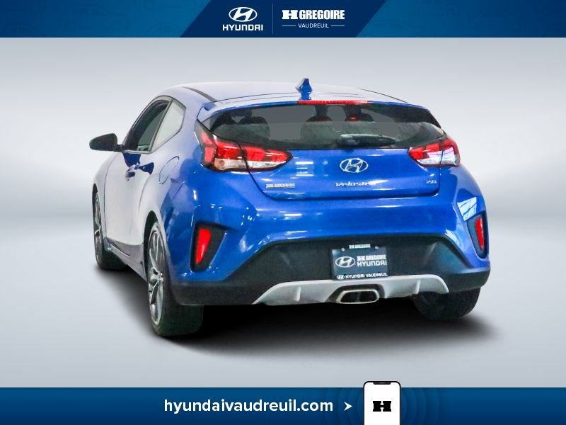 Hyundai Veloster 2020 Bleu Blainville - photo #7