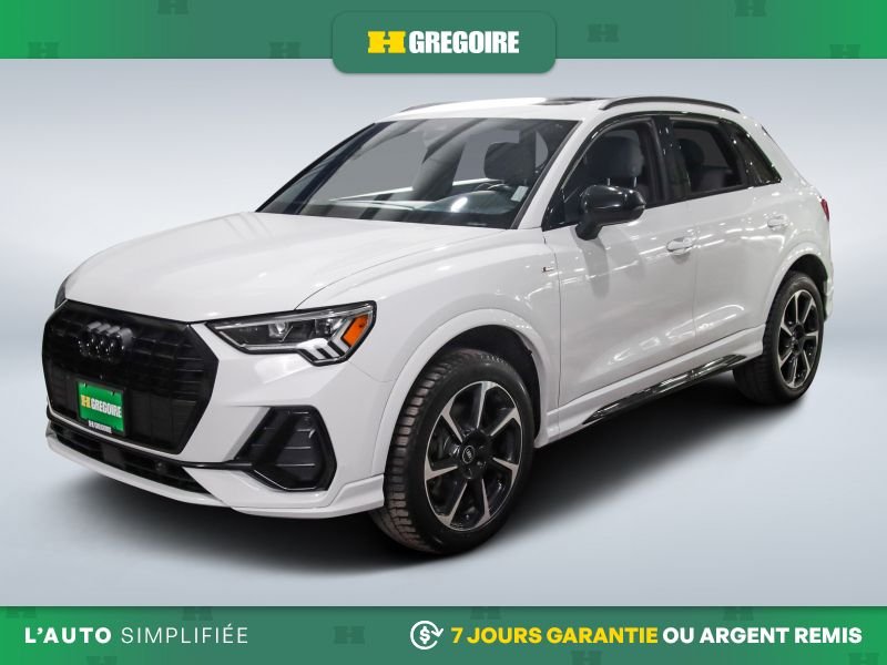 2022 Audi Q3 White Saint-Eustache - photo #2