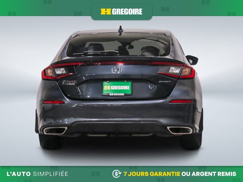 Honda Civic 2022 Gris Saint-Eustache - photo #7