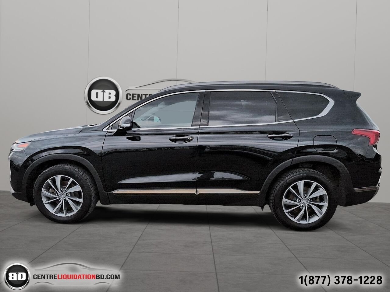 HYUNDAI SANTA FE LUXURY | BD0095 2019 Noir Granby - photo #8