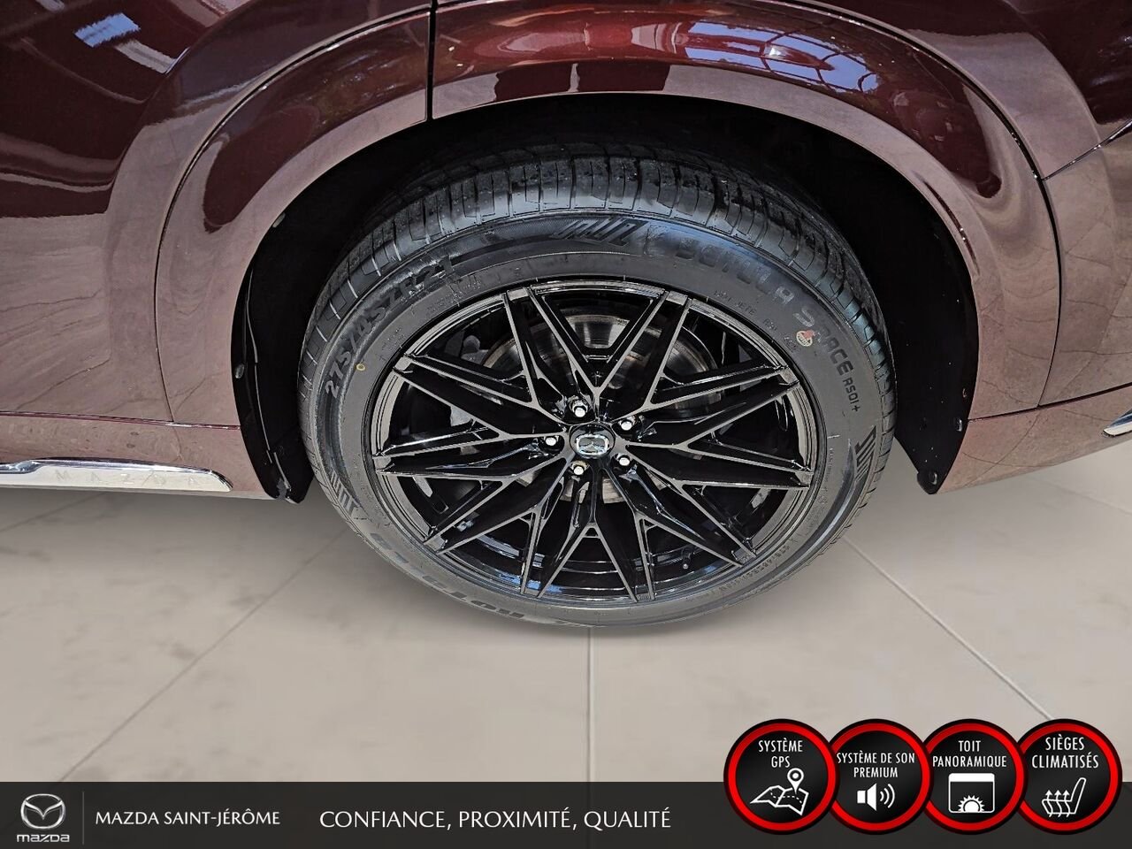 2024 Mazda CX-90 hybride léger Red Sainte-Agathe-des-Monts - photo #11