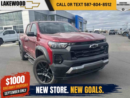 2024 Chevrolet Colorado 4WD Trail Boss 2.7T | Adaptive Cruise Red