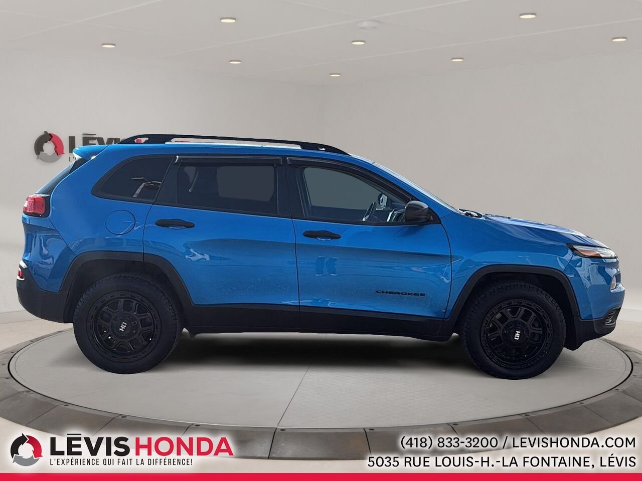 Jeep Cherokee Altitude 4WD Altitude 4x4 2018 Bleu Lévis - photo #6
