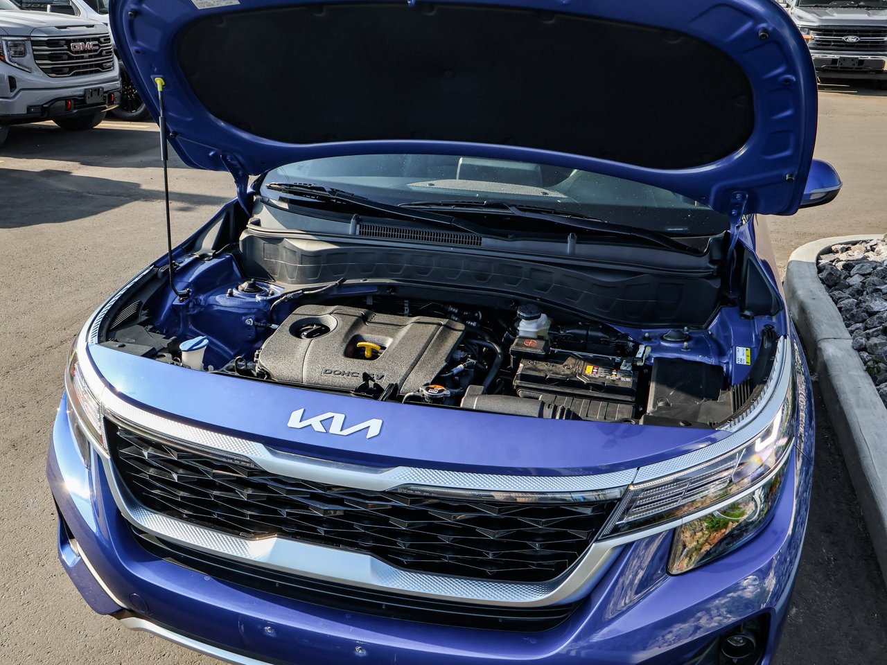 2023 Kia Seltos EX AWD Blue Sherwood Park - photo #9