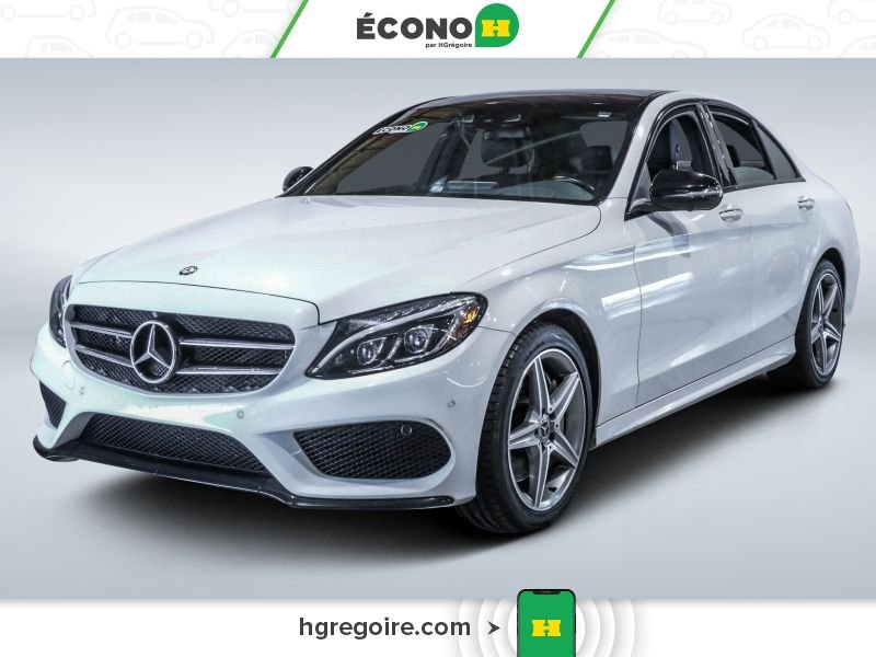 2017 Mercedes Benz C-Class White Laval - photo #2