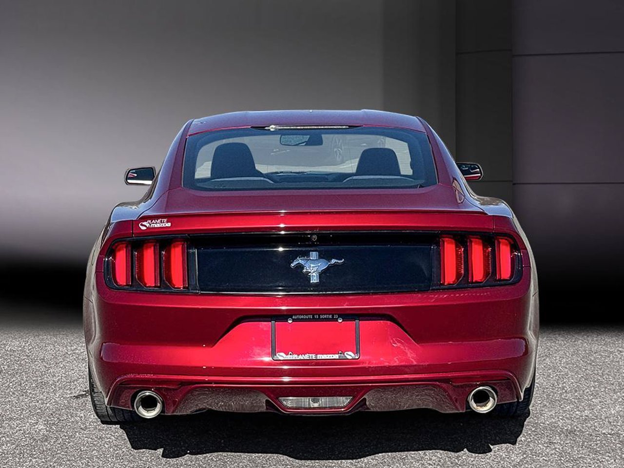 2016 Ford Mustang 1FA6P8AM3G5308367 Red Mirabel - photo #3