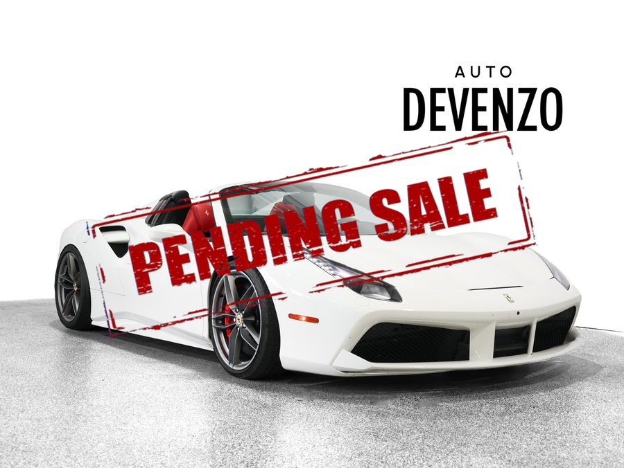 Ferrari 488 2018 2018 Blanc