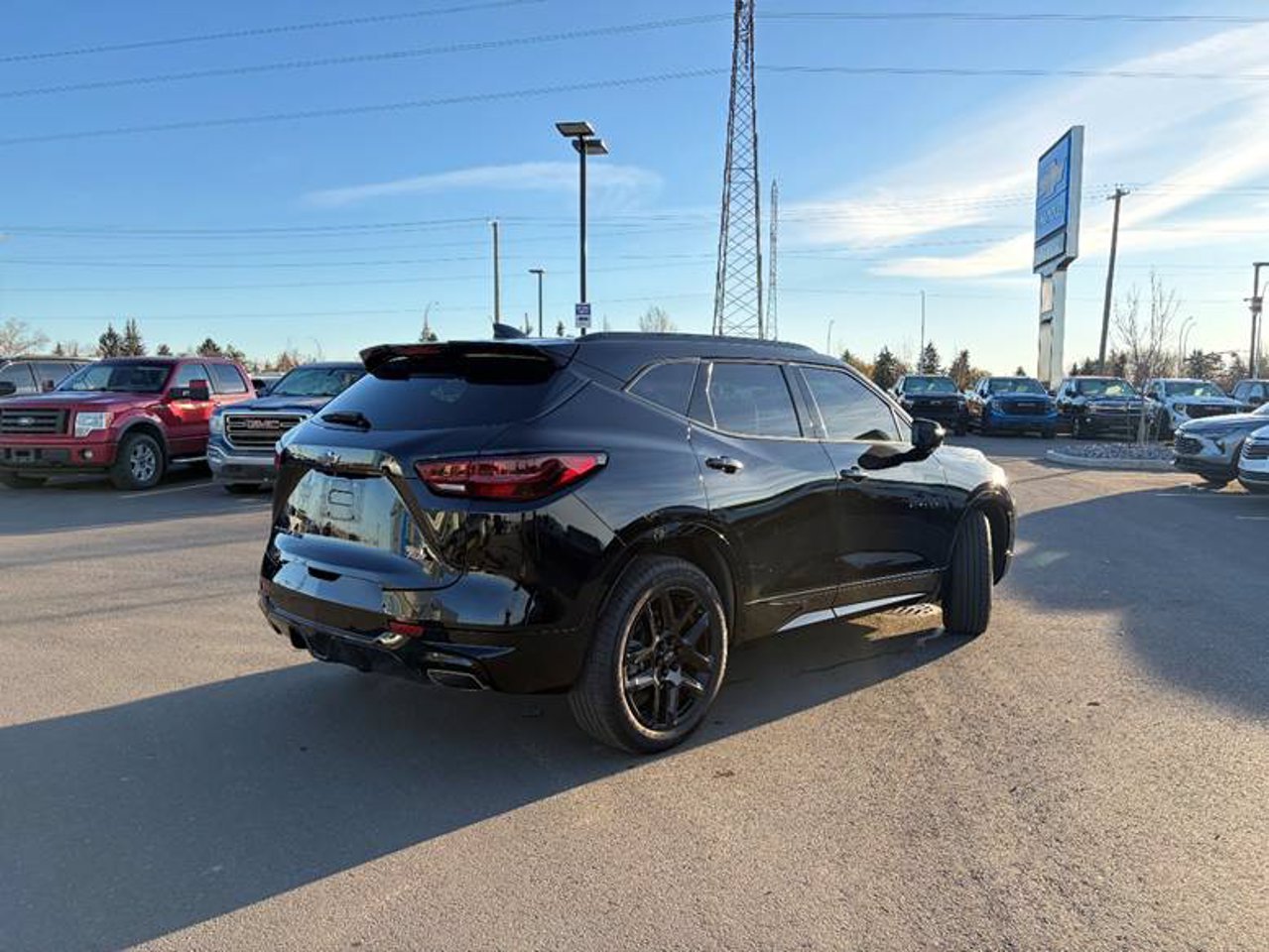 2024 Chevrolet Blazer AWD 4dr RS Black Sherwood Park - photo #4