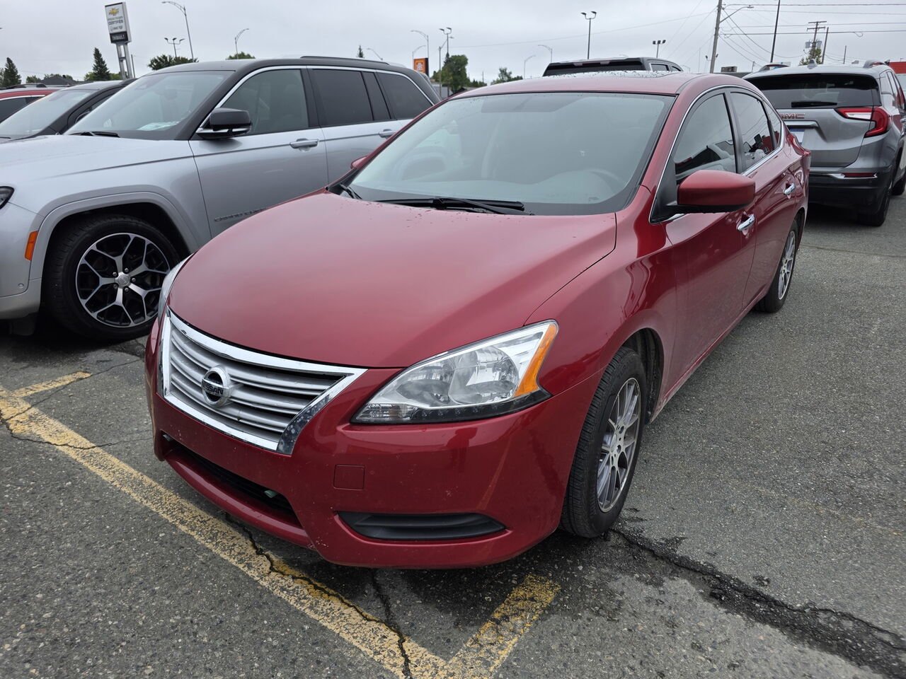 Nissan Sentra Berline 4 portes, CVT SV 2014 Rouge Rouyn-Noranda - photo #30
