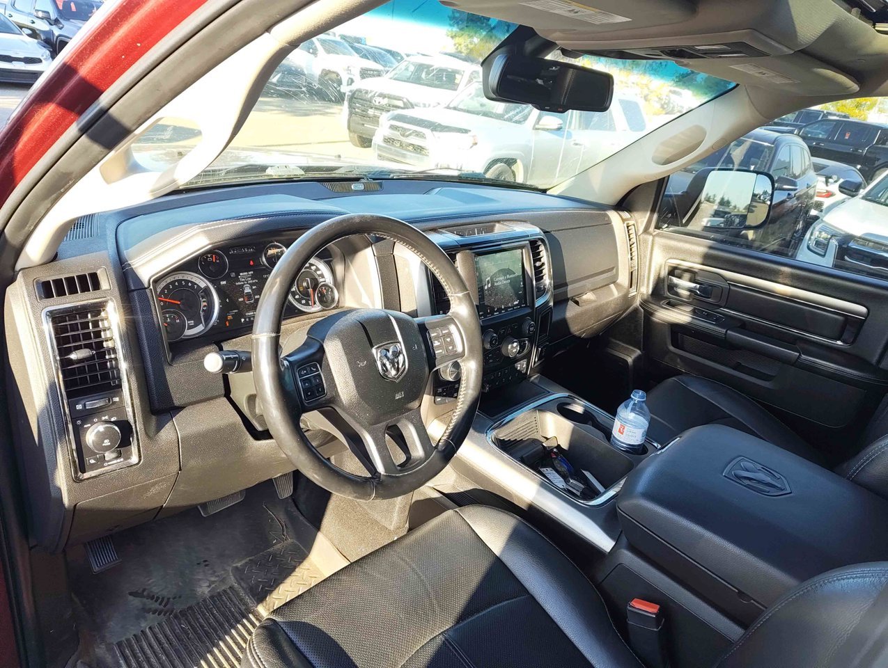 2018 Ram 1500 Sport 4x4 Crew Cab 5'7 Box *Ltd Avail* Red Sherwood Park - photo #4