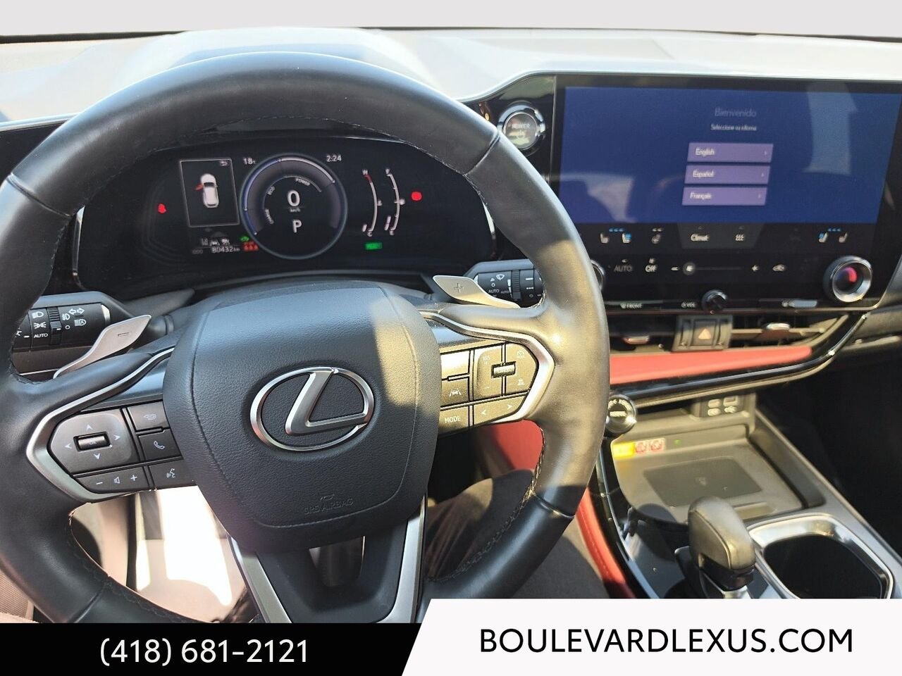 Lexus NX 19901A | NX 350h TI 2022 Noir Québec - photo #13