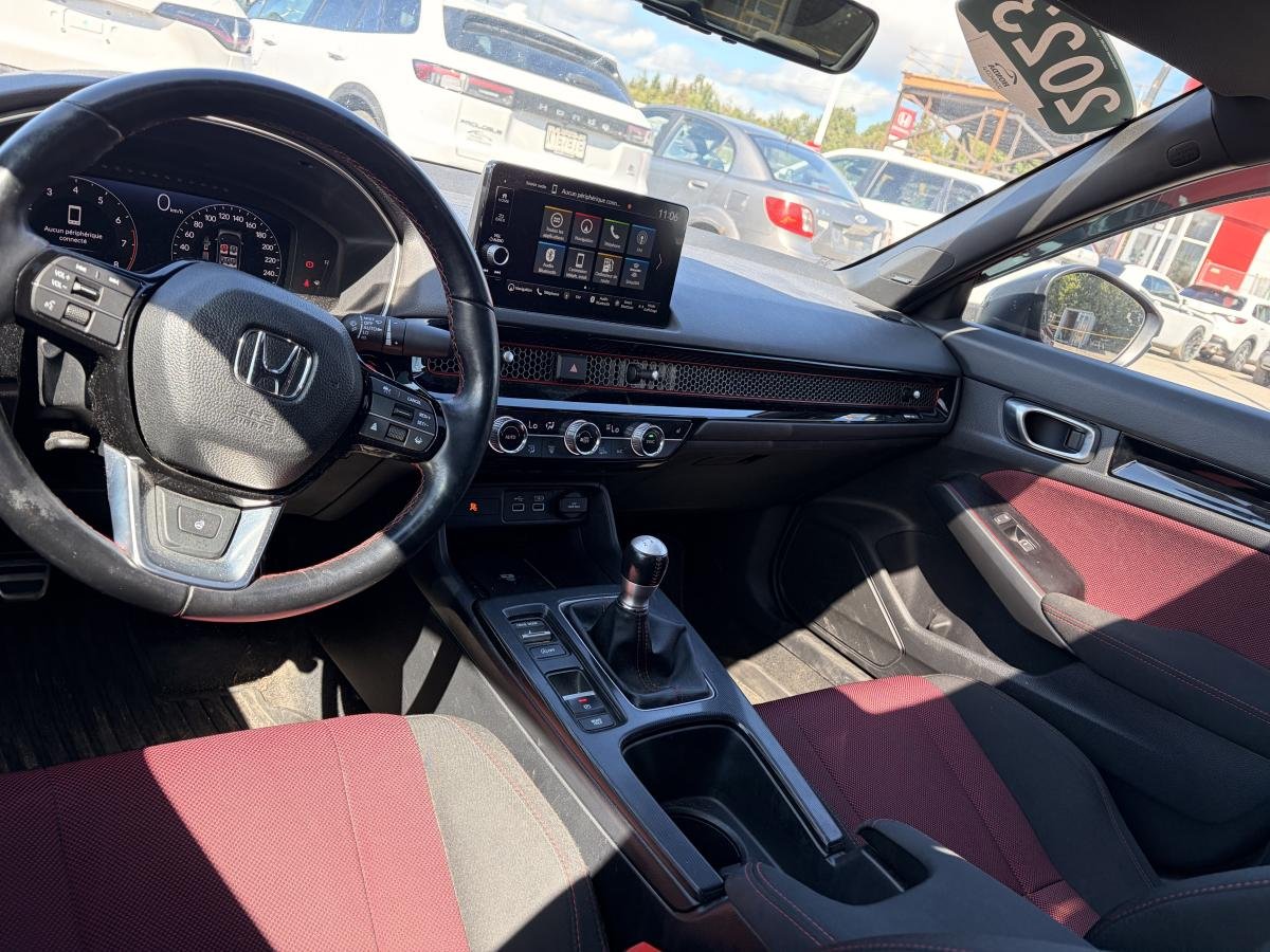 2023 Honda Civic Orange  - photo #9
