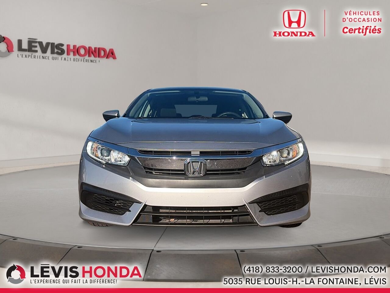 2018 Honda Civic Berline LX CVT Silver Lévis - photo #1