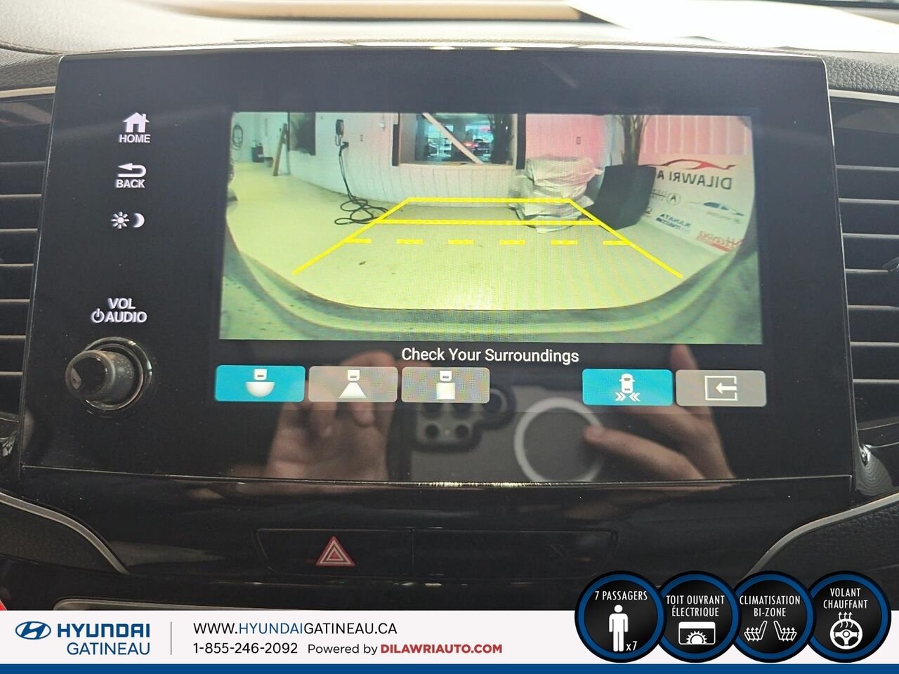 2021 Honda Pilot Touring 7 places TI*** cuir , navigation , bas millage *** Ottawa & Gatineau - photo #16